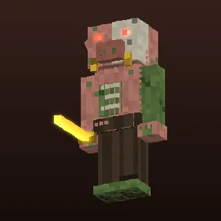 Diseño del Piglin Corrupto